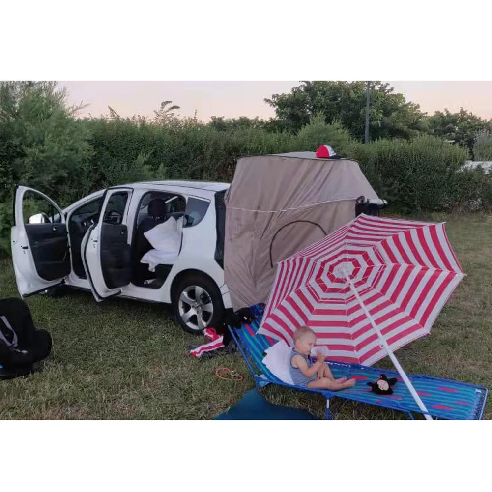 Araba arka çatı açık ekipman k - Outdoor Camping Car Tail Tent incelemesi ve fiyatı