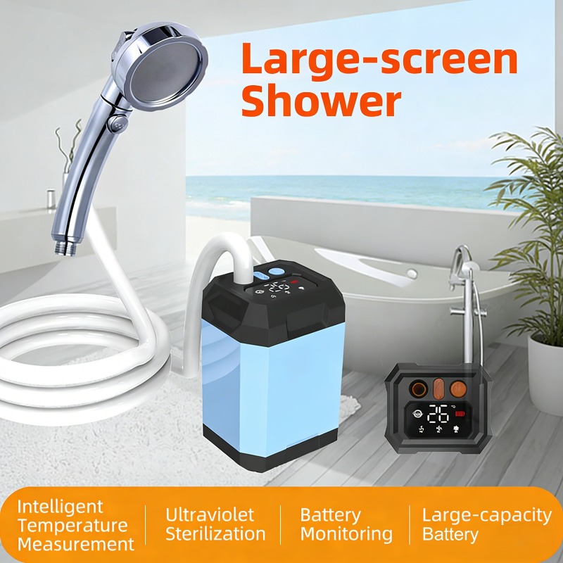 5400mAh/9000mAh Açık Hava Taşı - Outdoor Camping Shower incelemesi ve fiyatı