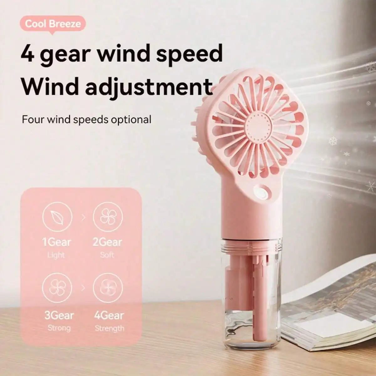 Taşınabilir Sis Fanı - Elde Ta - Outdoor Camping Misting Fan incelemesi ve fiyatı