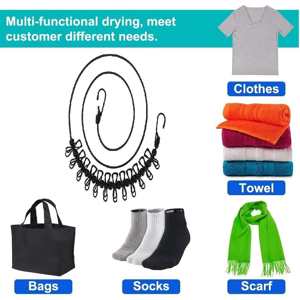 12 Clothespins ile taşınabilir - Camping Outdoor Clothing incelemesi ve fiyatı