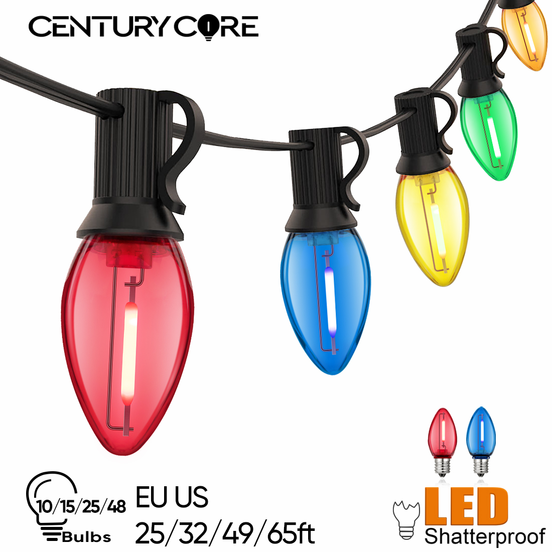 Plastik C7 Sokak Garland E12 2 - Outdoor Camping Lights String incelemesi ve fiyatı
