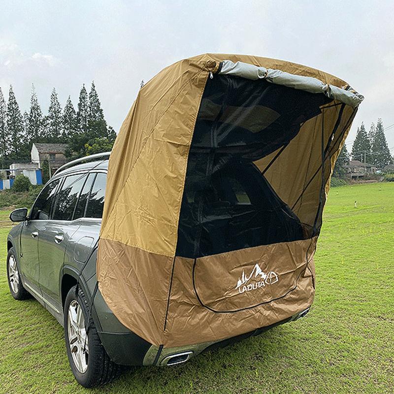 Araba gövde çadırı otomatik te - Outdoor Camping Car Tail Tent incelemesi ve fiyatı