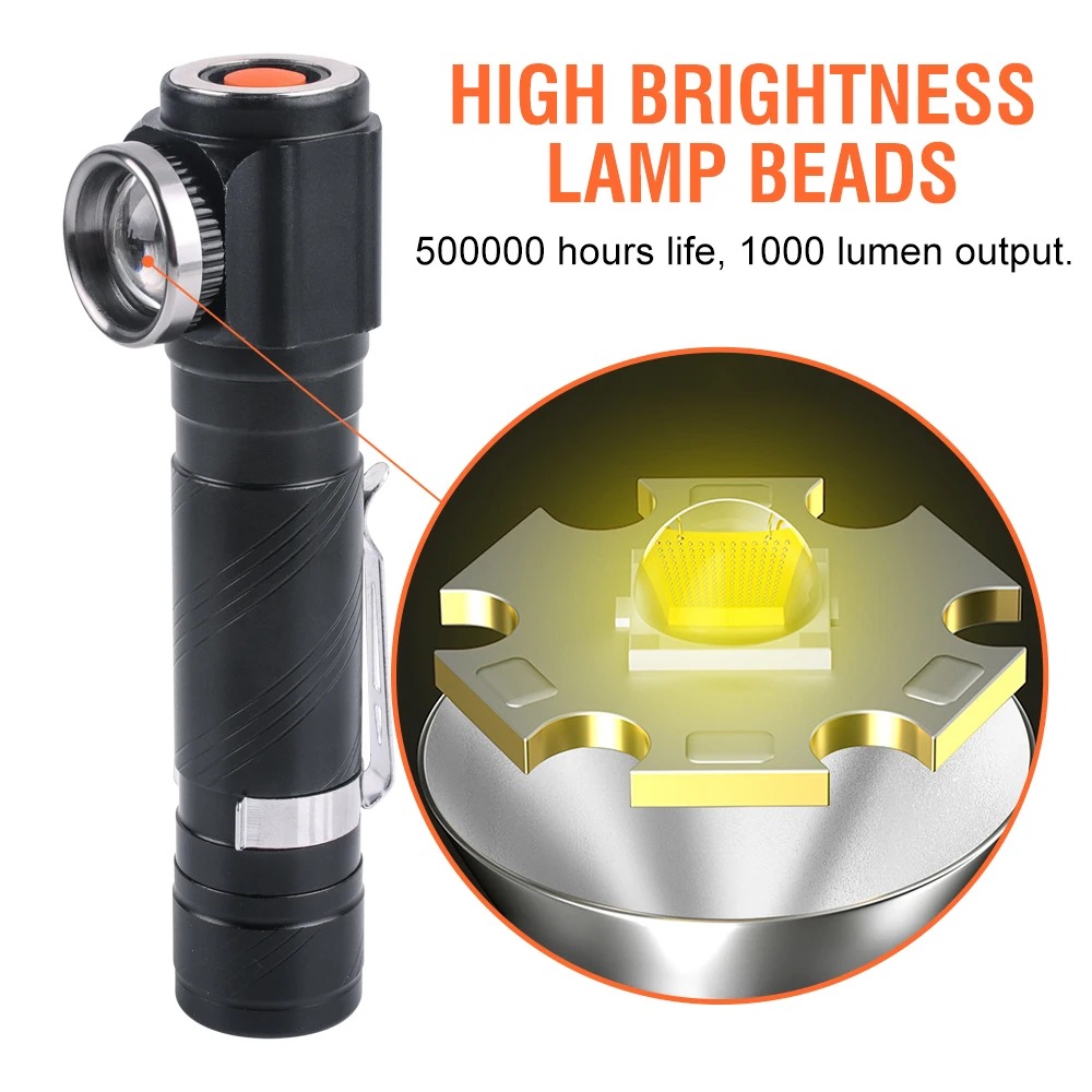 Süper Parlak LED 90 °   Yakınl - Headlamp incelemesi ve fiyatı