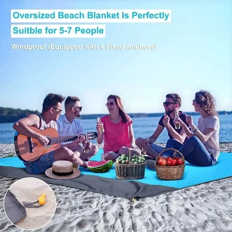 200*210cm kum geçirmez plaj ba - Outdoor Camping Rug Waterproof incelemesi ve fiyatı