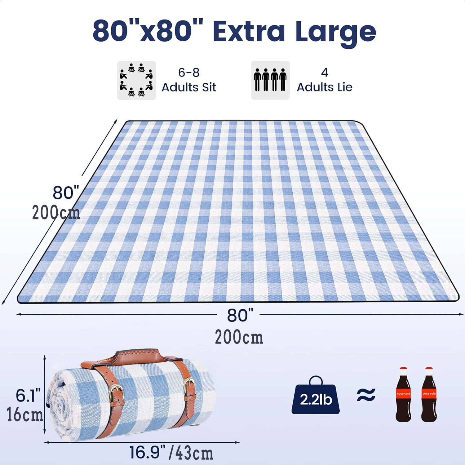 ZHUOHUA Piknik Battaniyesi Eks - Outdoor Camping Rug Waterproof incelemesi ve fiyatı