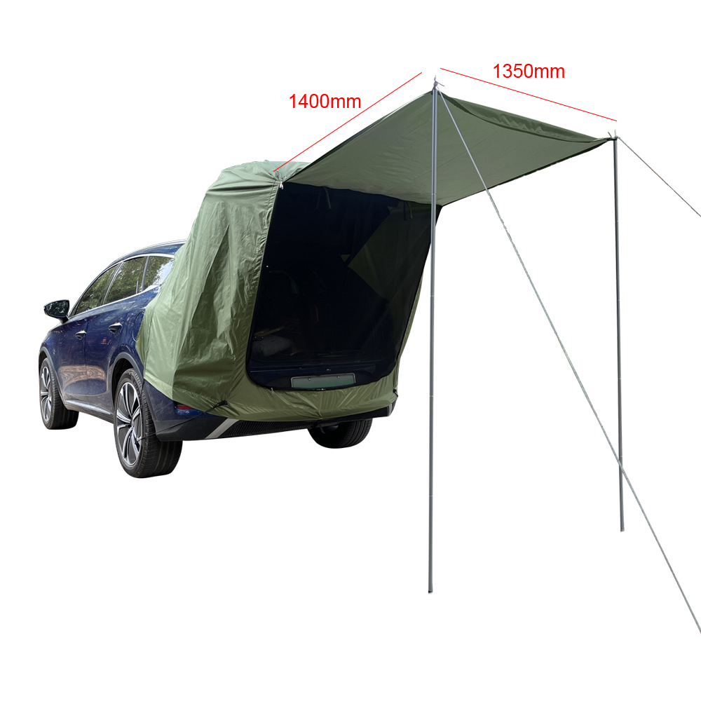 Açık araba arka çadır kamp pik - Outdoor Camping Car Tail Tent incelemesi ve fiyatı