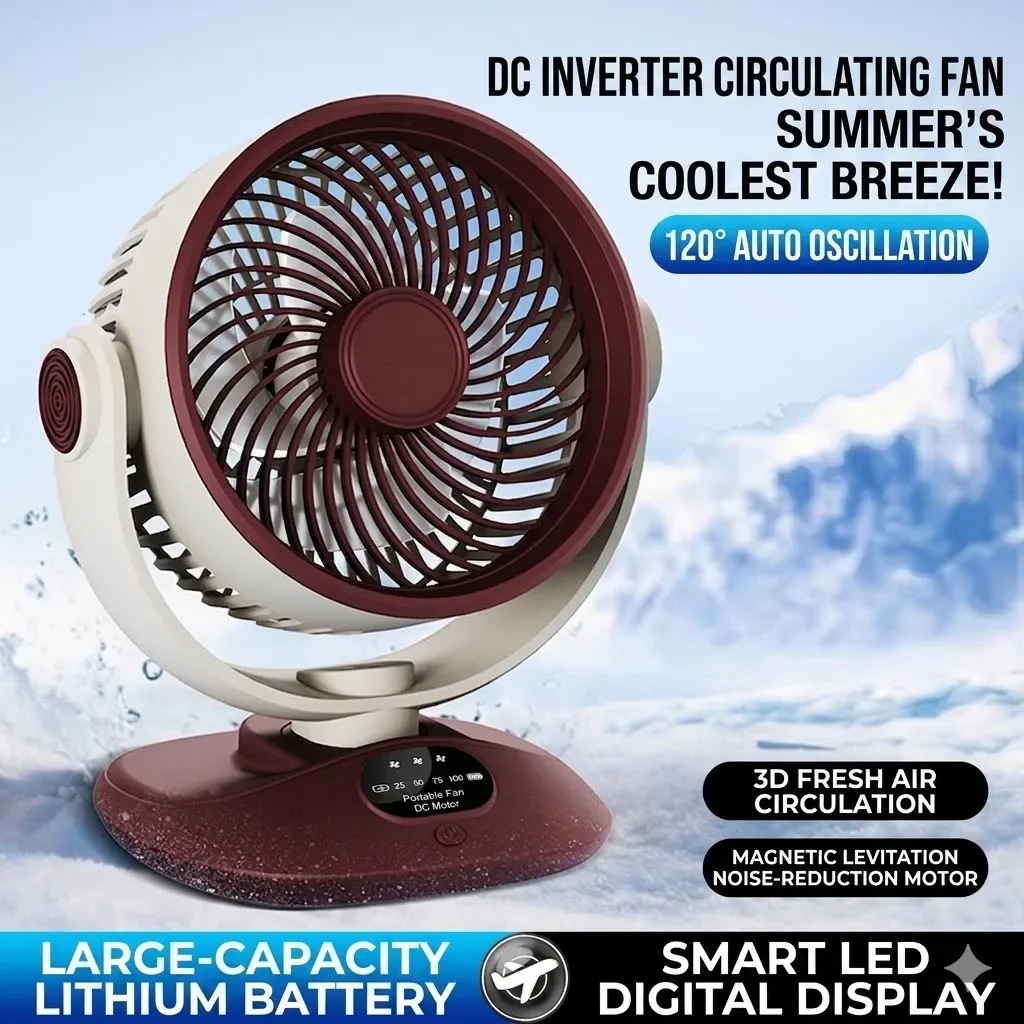 Masaüstü Fanı Şarj Edilebilir  - Outdoor Camping Misting Fan incelemesi ve fiyatı
