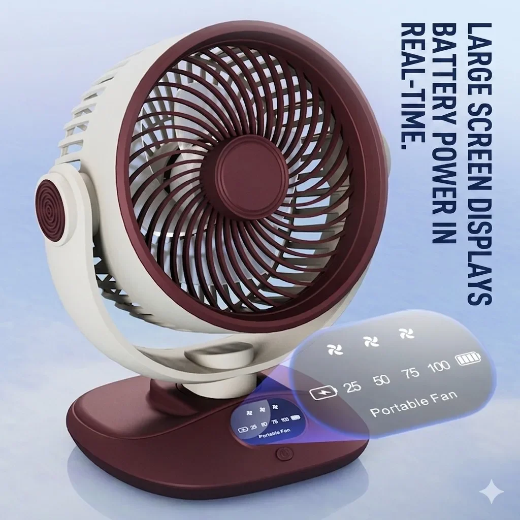 Masaüstü Fanı Şarj Edilebilir  - Outdoor Camping Misting Fan incelemesi ve fiyatı