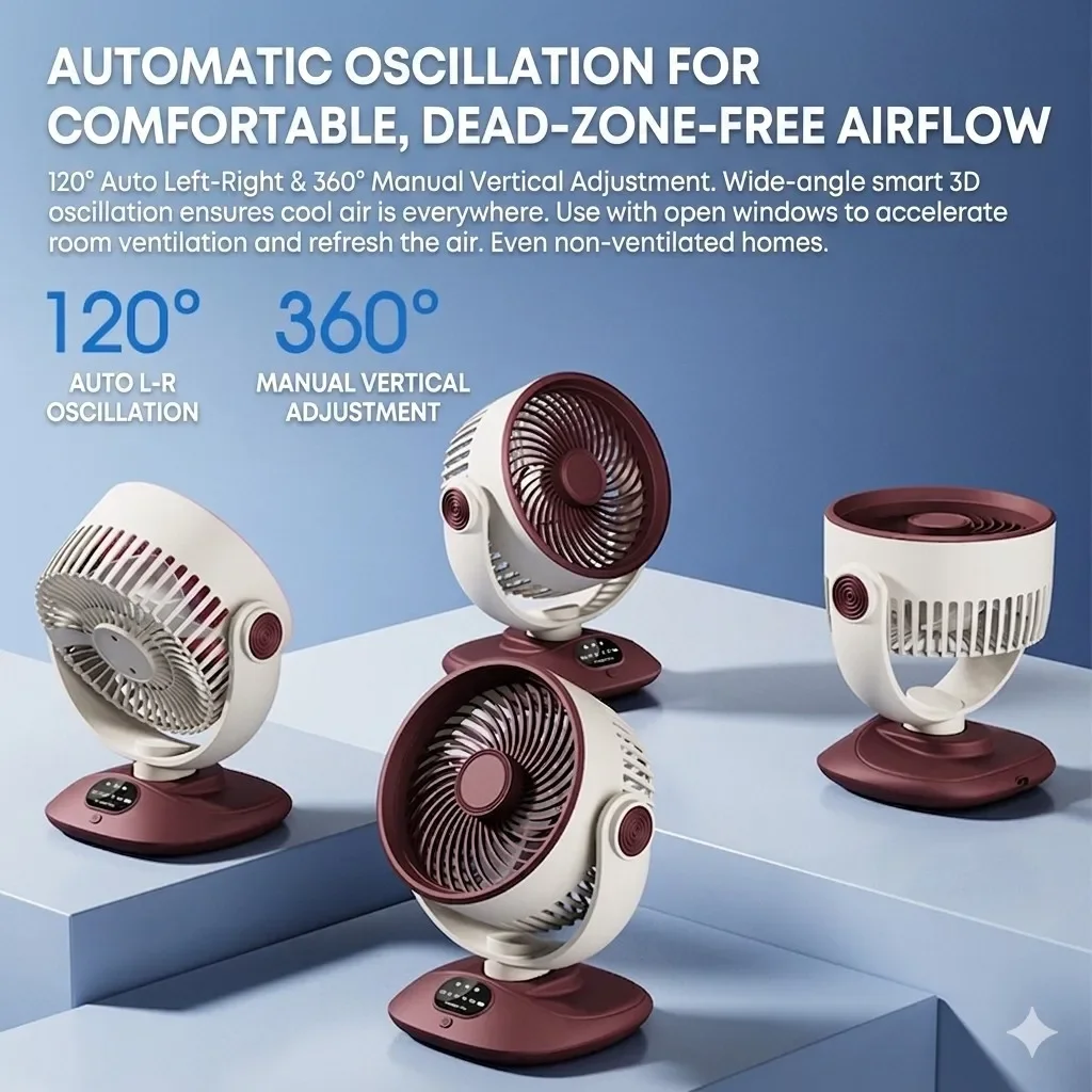 Masaüstü Fanı Şarj Edilebilir  - Outdoor Camping Misting Fan incelemesi ve fiyatı