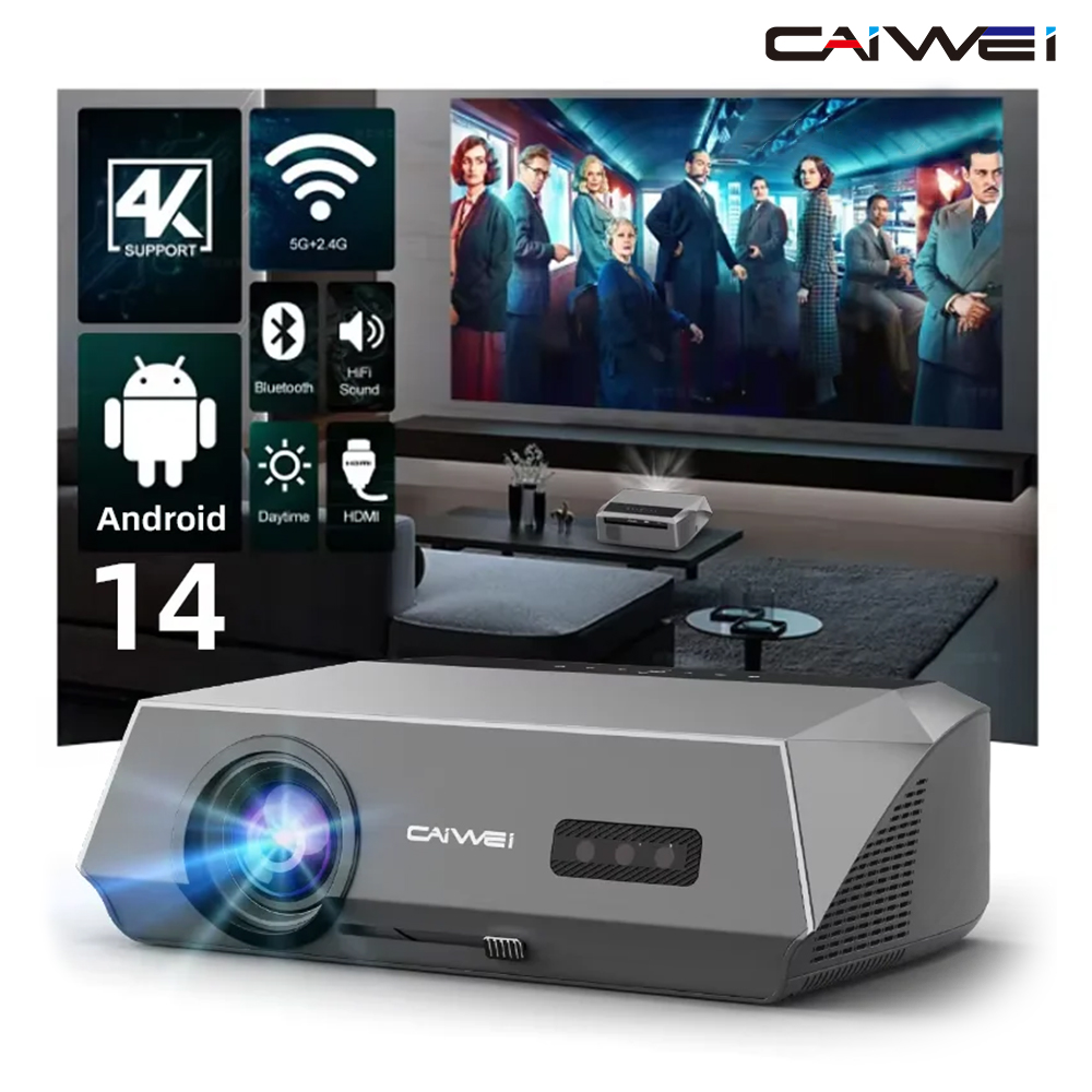 CAIWEI A10Q Projektör 4K Full  - Outdoor Camping Tv incelemesi ve fiyatı