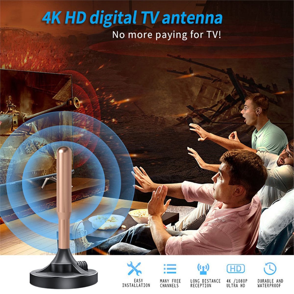 618 Mega İndirim 4K Lüks Altın - Outdoor Camping Tv incelemesi ve fiyatı