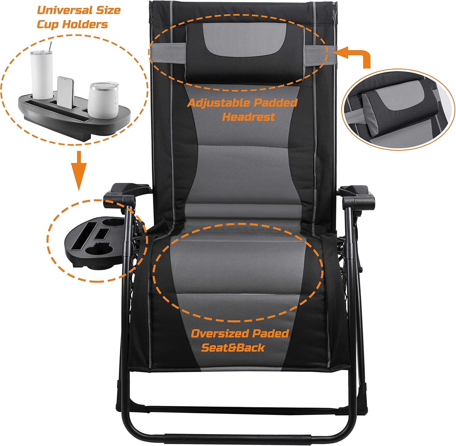 XXL Boyutunda Katlanır Şezlong - Outdoor Oversized Camping Chair incelemesi ve fiyatı